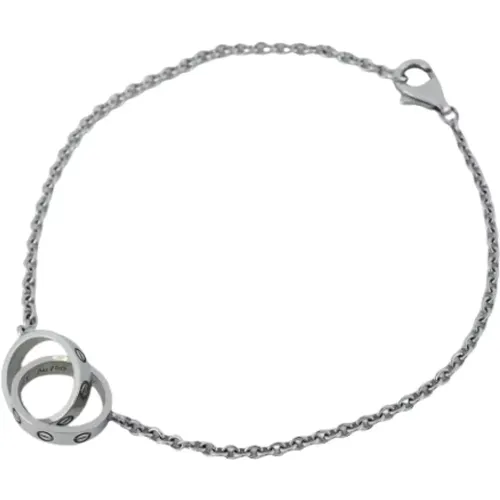 Pre-owned White Gold bracelets , female, Sizes: ONE SIZE - Cartier Vintage - Modalova