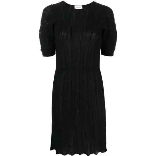 Casual Schwarzes Mini Kleid - Salvatore Ferragamo - Modalova