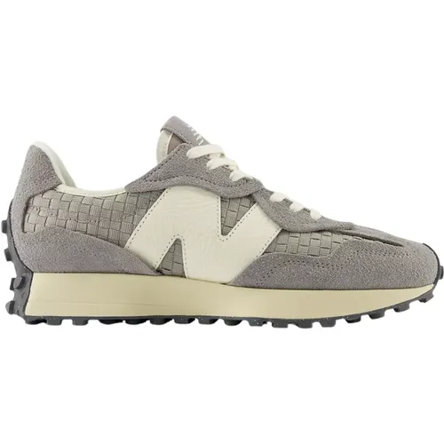 Gewebte und Wildleder Damensneakers , Damen, Größe: 37 EU - New Balance - Modalova