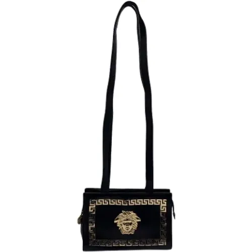 Pre-owned Leather shoulder-bags , female, Sizes: ONE SIZE - Versace Pre-owned - Modalova