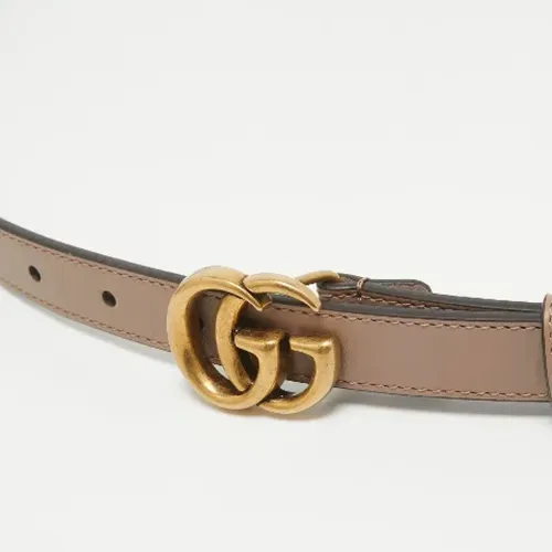 Pre-owned Leather belts , female, Sizes: ONE SIZE - Gucci Vintage - Modalova