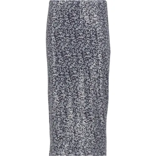 Sequin Skirt Rear Zip , female, Sizes: L, M, S, XS - Rotate Birger Christensen - Modalova