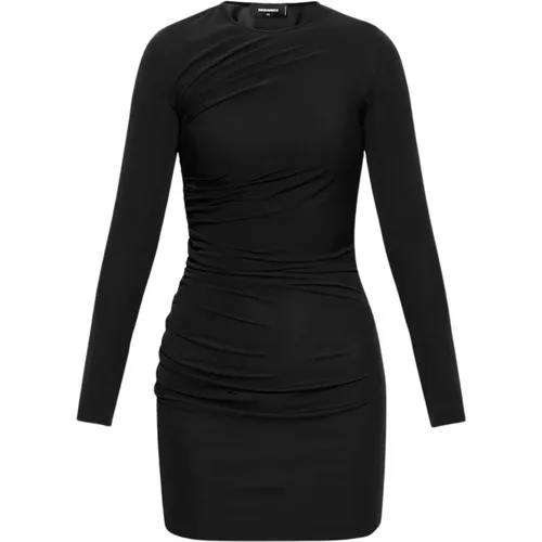 Long Sleeve Mini Dress , female, Sizes: XS, S - Dsquared2 - Modalova