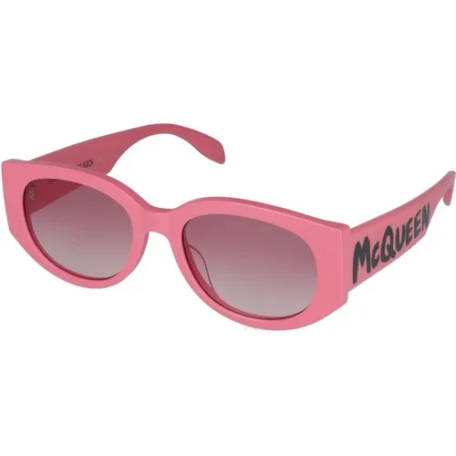 Stylish Sunglasses Am0330S , female, Sizes: 54 MM - alexander mcqueen - Modalova