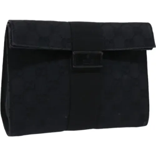 Pre-owned Canvas clutches , female, Sizes: ONE SIZE - Gucci Vintage - Modalova