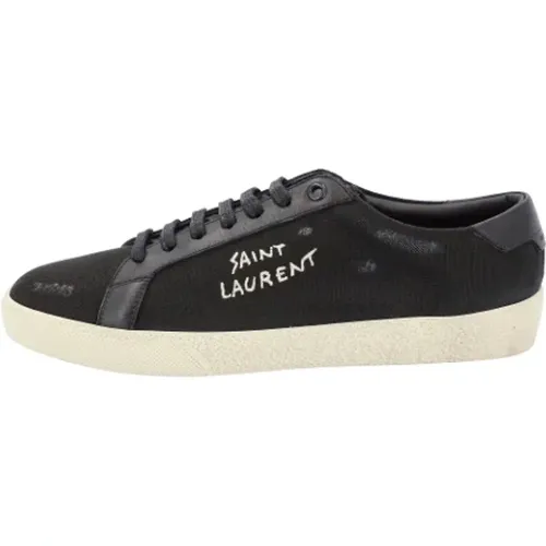 Leder sneakers , Herren, Größe: 41 EU - Saint Laurent - Modalova