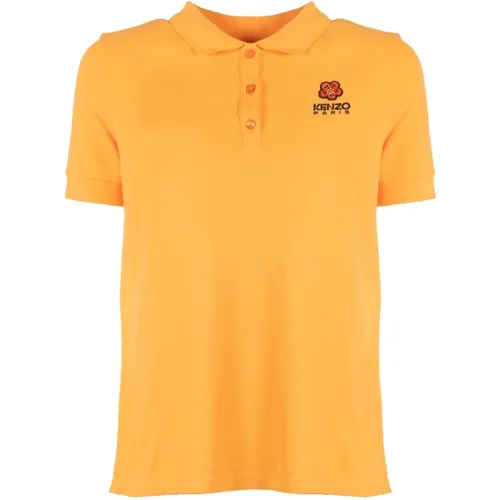 Vibrant Crest Polo Shirt , female, Sizes: L, M, S, XL - Kenzo - Modalova