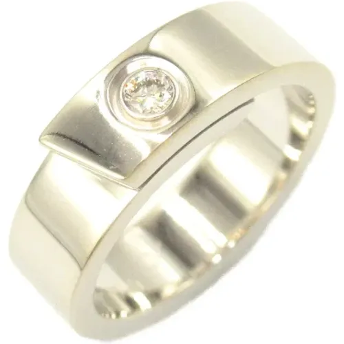 Pre-owned White Gold rings , female, Sizes: ONE SIZE - Cartier Vintage - Modalova