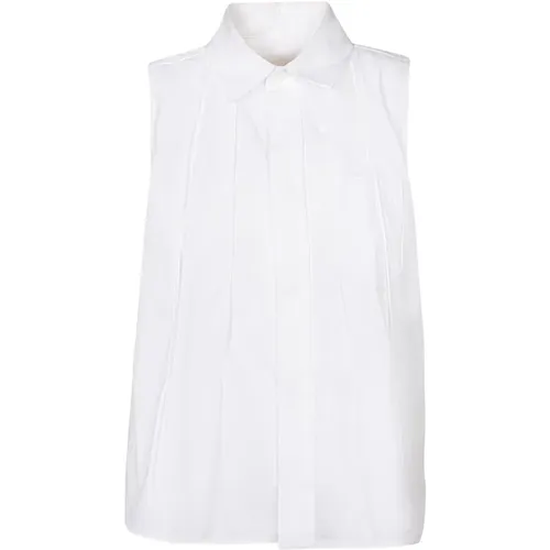 Weiße T-Shirts & Polos für Frauen - Sacai - Modalova