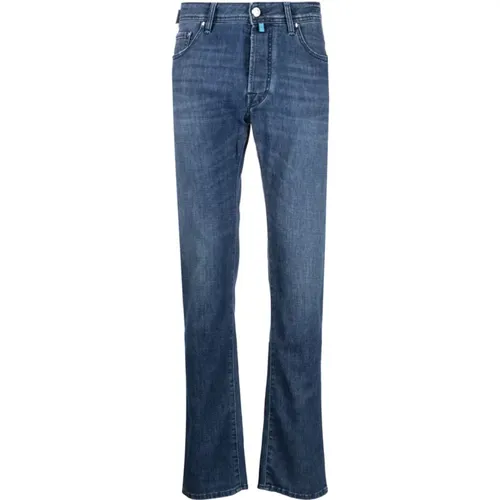 Bard Slim-Fit Jeans , male, Sizes: W40 - Jacob Cohën - Modalova