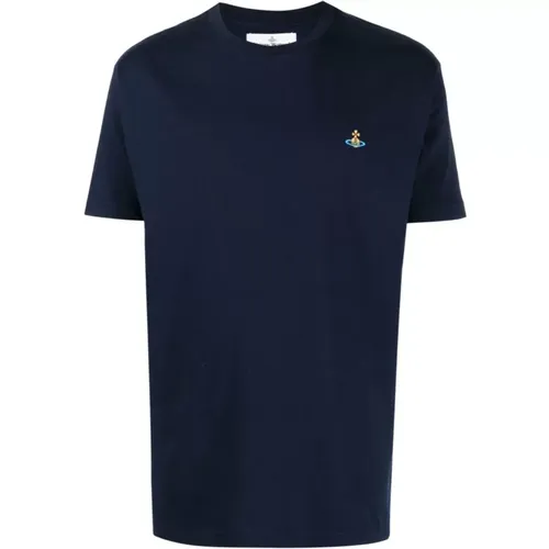 Classic Multicolor Orb T-Shirt , male, Sizes: 2XL, S - Vivienne Westwood - Modalova