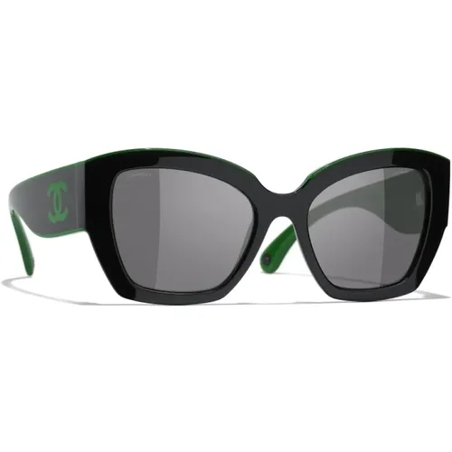 Ikonoische Sonnenbrille - Modell 6058 , unisex, Größe: 53 MM - Chanel - Modalova