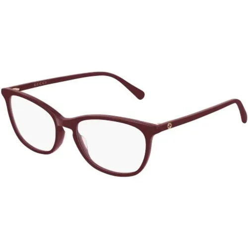 Burgundy Gg0549O Eyeglasses , unisex, Sizes: 52 MM - Gucci - Modalova