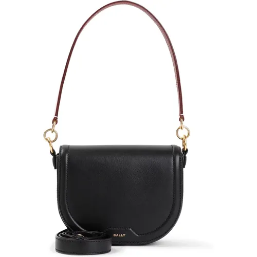 Elegante Cross Body Schwarze Tasche - Bally - Modalova