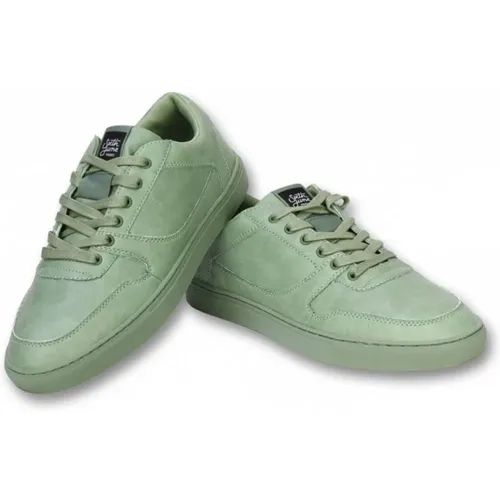Herrenschuhe - Herren Seed Essential Sneakers - Olivgrün , Herren, Größe: 39 EU - Sixth June - Modalova