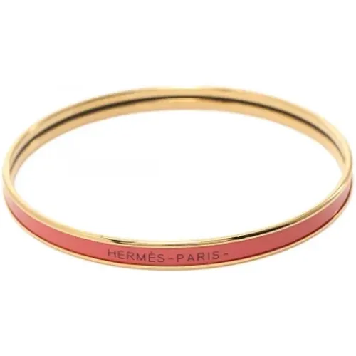 Pre-owned Gold bracelets , female, Sizes: ONE SIZE - Hermès Vintage - Modalova