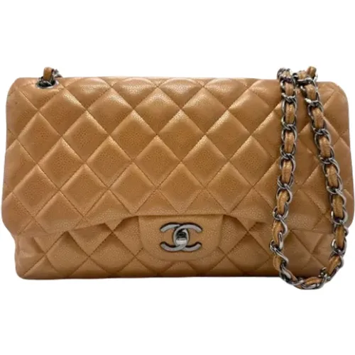 Pre-owned Leather chanel-bags , female, Sizes: ONE SIZE - Chanel Vintage - Modalova