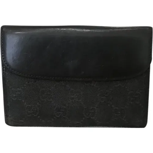 Pre-owned Canvas wallets , female, Sizes: ONE SIZE - Gucci Vintage - Modalova