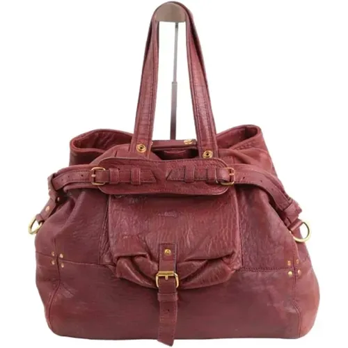 Pre-owned Leather handbags , female, Sizes: ONE SIZE - Jérôme Dreyfuss Pre-owned - Modalova