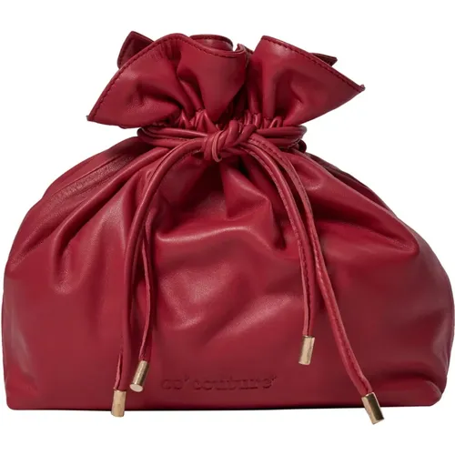 Flammenrote Bucket Bag Accessoires - Co'Couture - Modalova