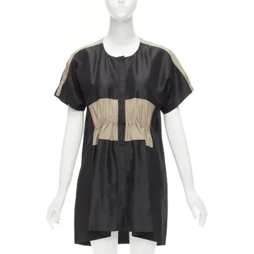 Pre-owned Silk dresses , female, Sizes: S - Balenciaga Vintage - Modalova