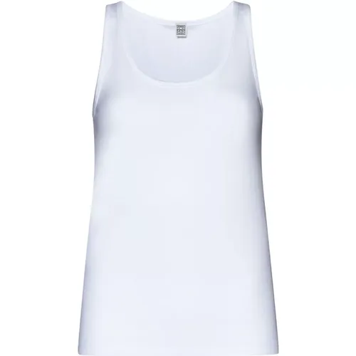 Ribbed Knit Tank Top , female, Sizes: M, S - TotêMe - Modalova