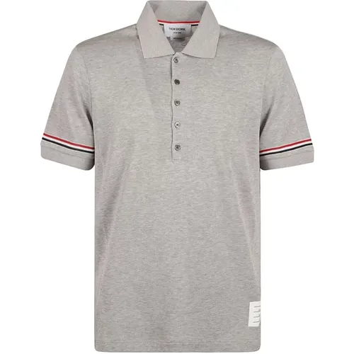 Polo Shirts,Baumwoll-Poloshirt - Thom Browne - Modalova