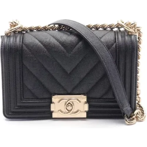 Pre-owned Leather chanel-bags , female, Sizes: ONE SIZE - Chanel Vintage - Modalova