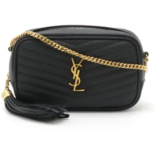 Pre-owned Leather shoulder-bags , female, Sizes: ONE SIZE - Saint Laurent Vintage - Modalova