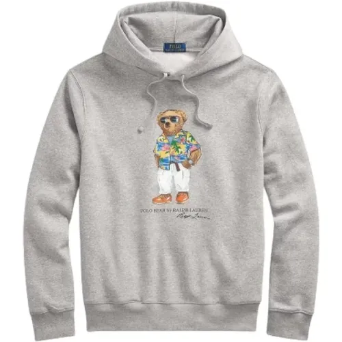 Bärenlogo Hoodie , Herren, Größe: M - Polo Ralph Lauren - Modalova