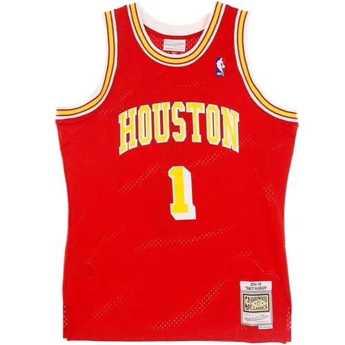 NBA Tracy McGrady Basketball Tank Top , Herren, Größe: S - Mitchell & Ness - Modalova