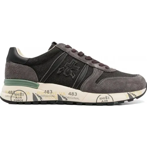 Elegante Schwarze und Graue Sneakers , Herren, Größe: 39 EU - Premiata - Modalova