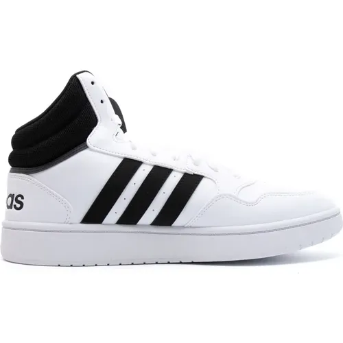 Sneakers Hoops 3.0 Mid Weiss , Herren, Größe: 40 1/2 EU - adidas Originals - Modalova