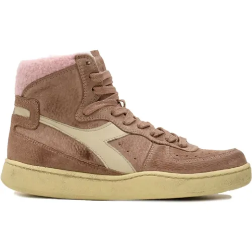 High Top Sneakers for Women , female, Sizes: 5 UK, 3 UK, 6 UK, 4 UK, 7 UK - Diadora - Modalova