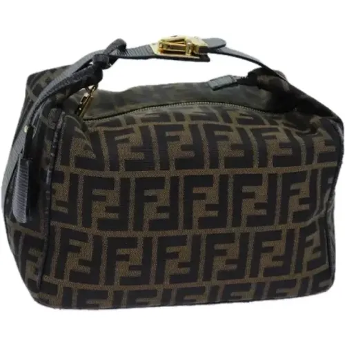 Pre-owned Canvas handbags , female, Sizes: ONE SIZE - Fendi Vintage - Modalova