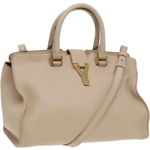 Pre-owned Leather handbags , female, Sizes: ONE SIZE - Yves Saint Laurent Vintage - Modalova