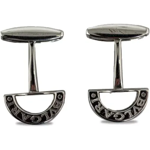 Pre-owned Metal earrings , female, Sizes: ONE SIZE - Bvlgari Vintage - Modalova