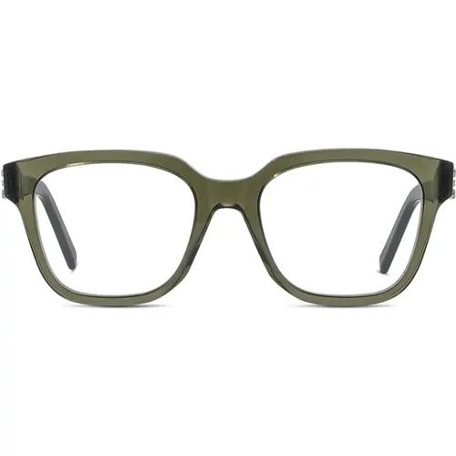 Rechteckige olivgrüne Vista Brille , unisex, Größe: ONE Size - Givenchy - Modalova