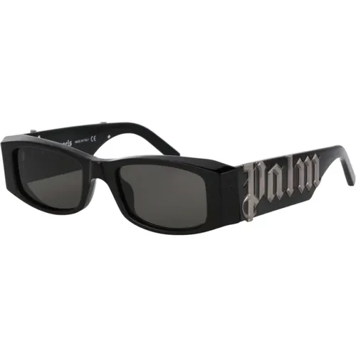 Angel Sunglasses for Stylish Protection , unisex, Sizes: 51 MM - Palm Angels - Modalova