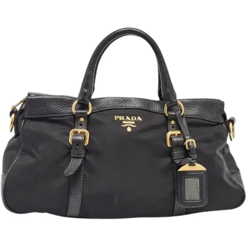 Pre-owned Leather prada-bags , female, Sizes: ONE SIZE - Prada Vintage - Modalova