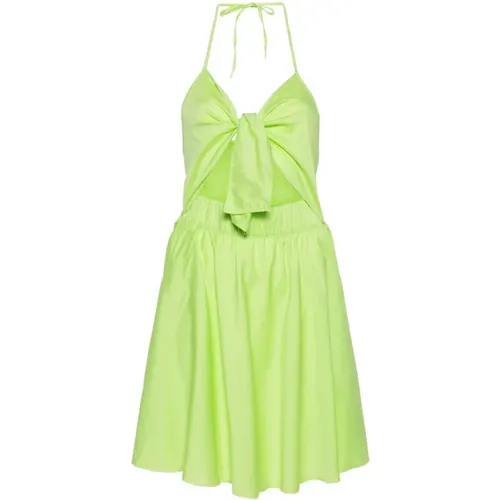 Grüne Kleider Kollektion , Damen, Größe: M - Liu Jo - Modalova