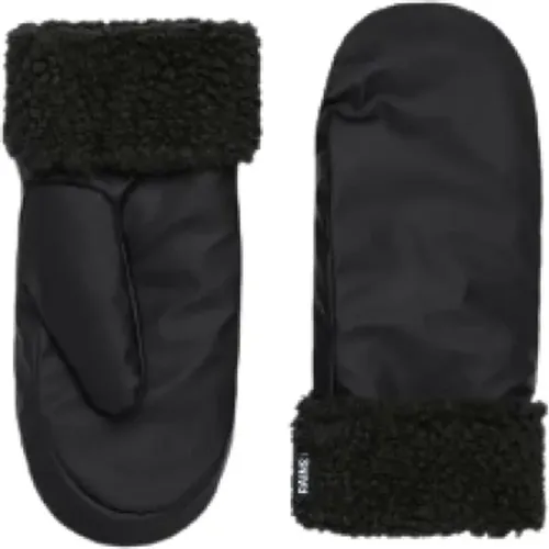 Puffer Fleece Mittens Zubehör Handschuhe , unisex, Größe: M/L - Rains - Modalova