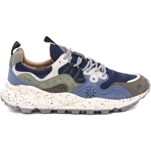 Outdoor Low Rise Sneakers , Herren, Größe: 41 EU - Flower Mountain - Modalova