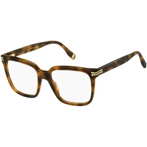 Classic Havana Frame Glasses , unisex, Sizes: 52 MM - Marc Jacobs - Modalova