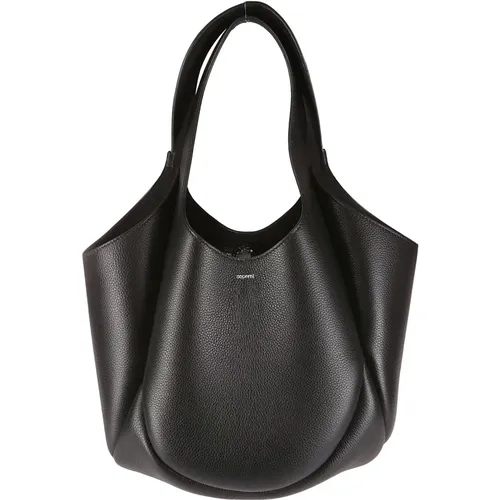 Leather Copper Handbag , female, Sizes: ONE SIZE - Coperni - Modalova