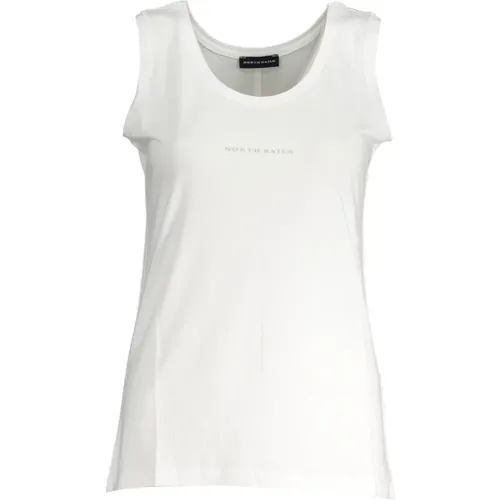 Umweltfreundliches Logo Tank Top , Damen, Größe: S - North Sails - Modalova