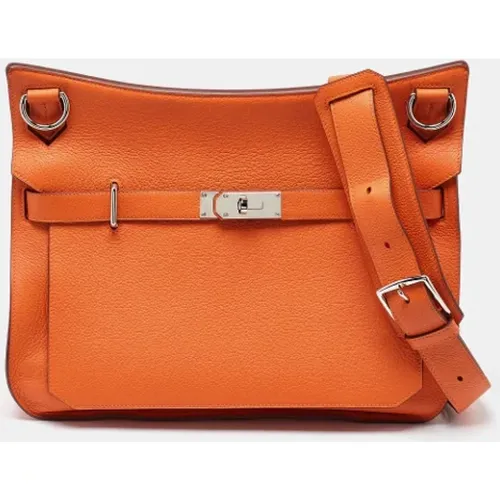 Pre-owned Leather crossbody-bags , female, Sizes: ONE SIZE - Hermès Vintage - Modalova