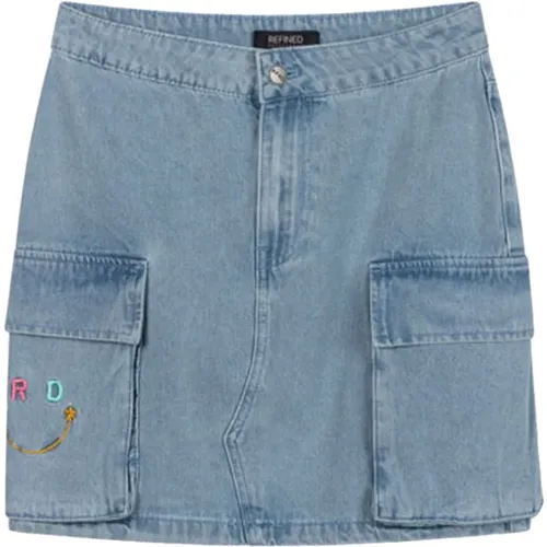 Light Jisel Skirt , female, Sizes: S, L - Refined Department - Modalova