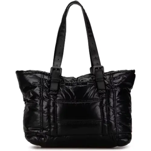 Pre-owned Nylon totes , female, Sizes: ONE SIZE - Bottega Veneta Vintage - Modalova