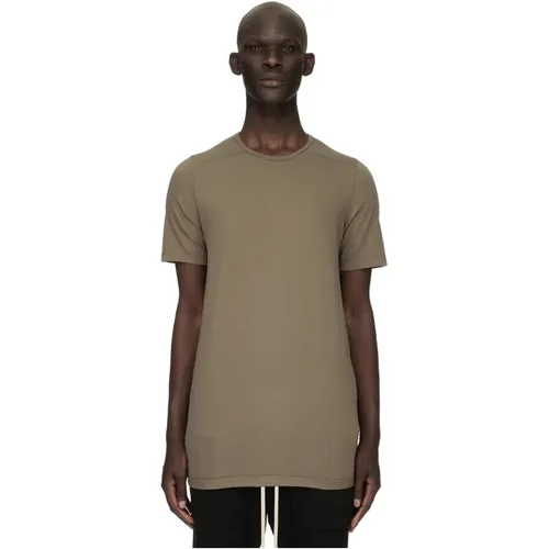 Drkshdw Mens Pale Cotton T-shirt , male, Sizes: S - Rick Owens - Modalova